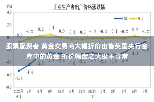 股票配资者 黄金交易商大幅折价出售英国央行金库中的黄金 折价幅度之大极不寻常